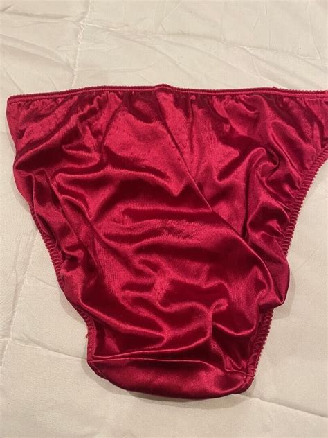 vintage victoria s secret second skin satin panty large ebay