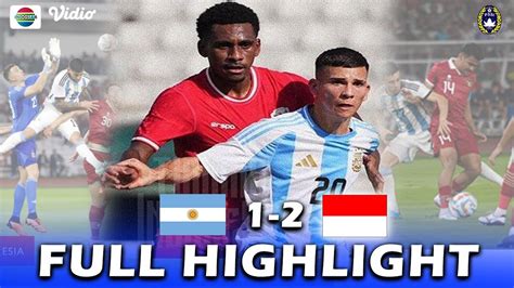 Full Highlight Indonesia U Vs Argentina U Seoul Earth On Us