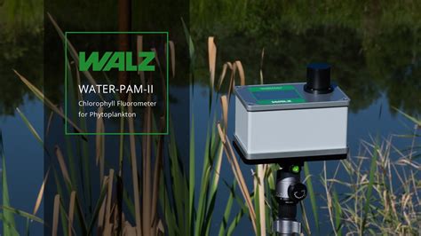 Walz Water Pam Ii Chlorophyll Fluorometer For Phytoplankton Youtube