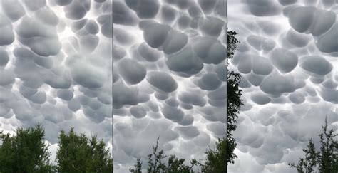 Stunning Mammatus Clouds Spotted In Argentina Borninspace