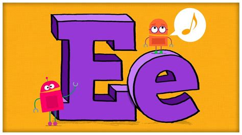 Letter e coloring pages are a fun way for kids of all ages to develop creativity, focus, motor skills and color recognition. NEW ALPHABET SONG STORYBOTS | alphabet