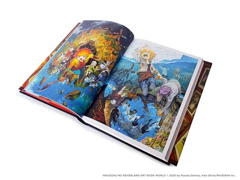 The Promised Neverland Art Book World Book By Kaiu Shirai Posuka