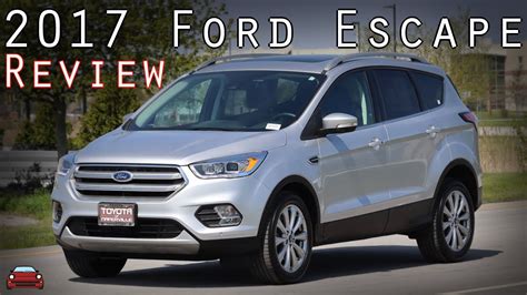 2017 Ford Escape Titanium Review Sporty And Fun Youtube