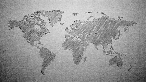 18 Gray World Map Wallpapers Wallpapersafari