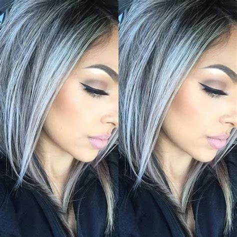 36 Gray Silver Ombre Hair Color Ideas For Attention Grabbing Gals