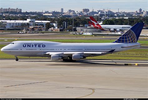 United Airlines Boeing 747 N118ua Photo 9352 Airfleets Aviation