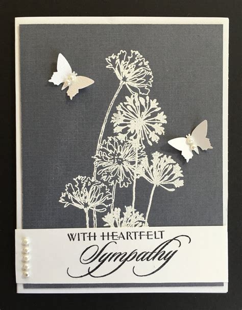 Beautiful Sympathy Card Thoughtful Card Sympathy Cards