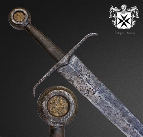 15th Century French Knightly Sword Fine Antique Arms And Armour For Sale