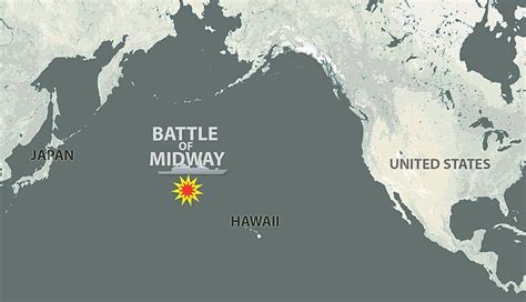 Battle Of Midway Map Location
