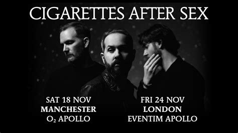 Cigarettes After Sex Concert Tickets For Hammersmith Apollo Eventim Apollo London Friday 24