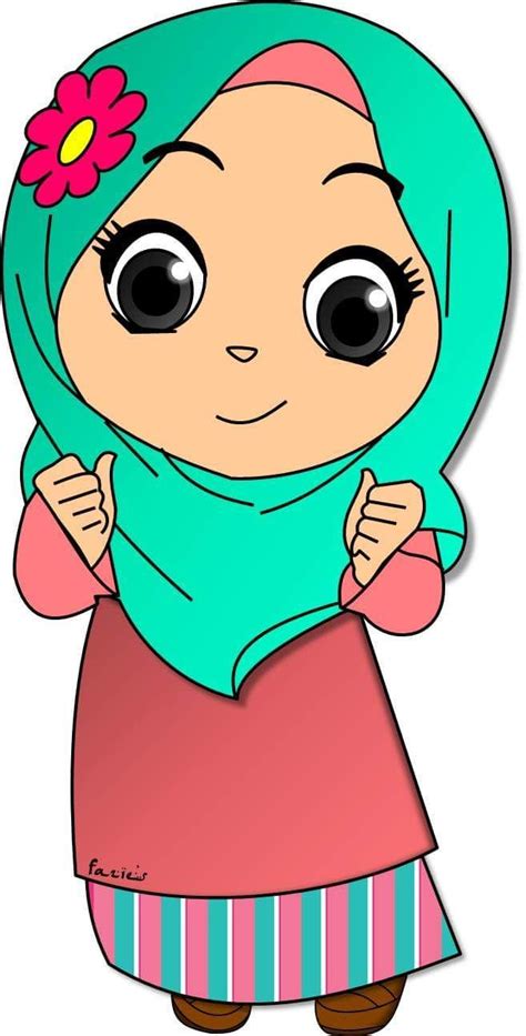 14 Gambar Kartun Anak Hijab Ifttt2x1q6sw 14 Gambar Kartun