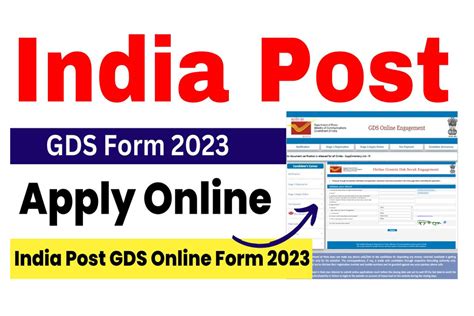 India Post Gds Online Form Notification For Posts