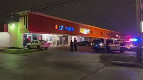 Shooting Scene At Ez Pawn On Bellaire Boulevard