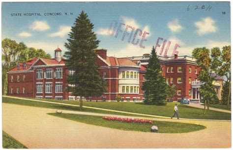 State Hospital Concord Nh Digital Commonwealth
