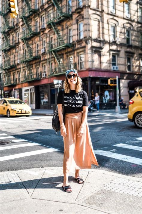 What I Wore In Nyc Nyc Packing List Summer Nyc Street Style Summer