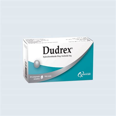 Dudrex Hydrochlorothiazide Amiloride Genericlab