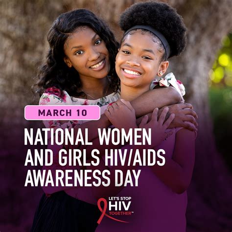 National Women And Girls Hivaids Awareness Day Awareness Days Resource Library Hivaids Cdc