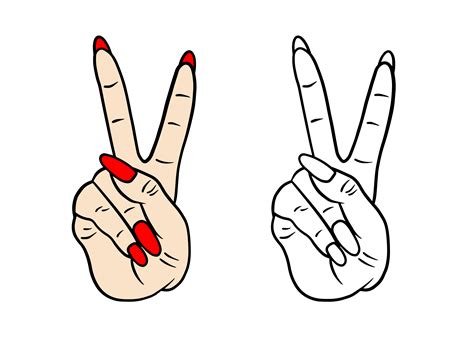 clipart peace symbols