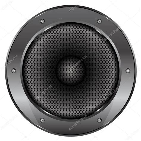 Vector Illustration Of Sound Speaker Stock Vector By ©yuliaglam 13685525