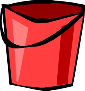 Red Bucket Clip Art At Clker Com Vector Clip Art Online Royalty Free