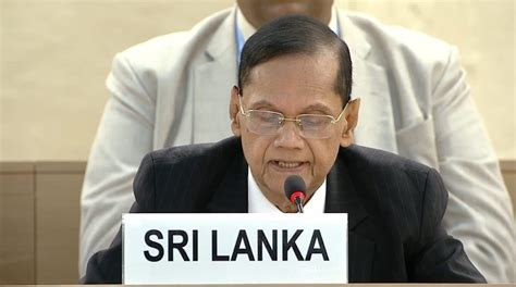 Statement By The Minister Of Foreign Affairs Of Sri Lanka At The 50th