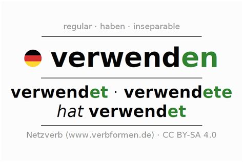 Examples German Verwenden Sentences With Grammar And Usage