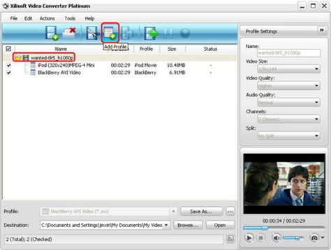 Xilisoft Video Converter Platinum Tutorial