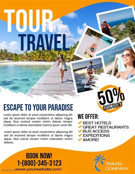 Travel Flyers Travel Brochure Travel Poster Design Travel Tours