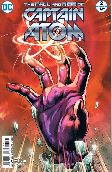 Fall And Rise Of Captain Atom The 2 Vfnm Dc Comic Books Modern