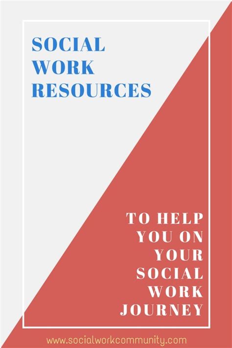 Resources Social Work Community