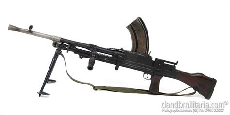 Deactivated Bren Mkim Lmg With 2 X Removable Barrels