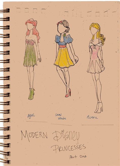 Modern Princesses Disney Style Disney Art Disney World Fashion Art