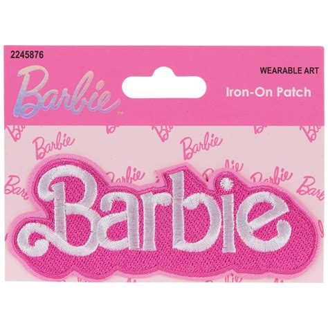Pink Barbie Logo Iron On Patch Hobby Lobby 2245876