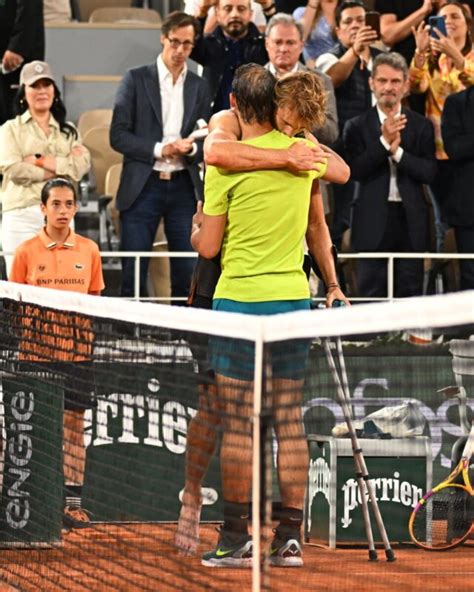 Nadal Reaches The French Open Final Zverev Retired Hard