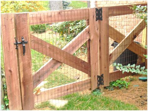 How To Make A Simple Wooden Garden Gate