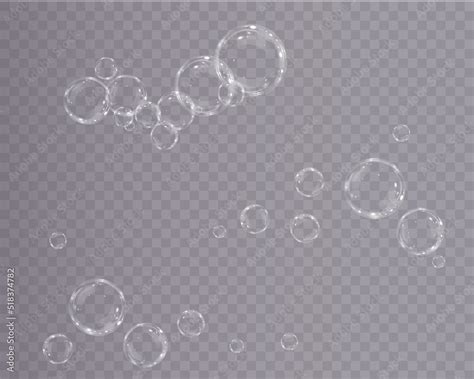Bubble PNG Set Of Realistic Soap Bubbles Bubbles Are Located On A Transparent Background