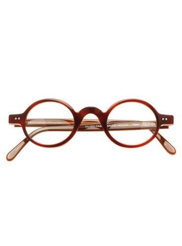 Archival Round Frame In Brown Ben Silver Mens Glasses Frames