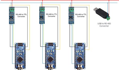 Connecting Rs To Ttl Converter For Arduino Rs On The Max