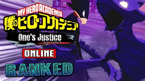 Dark Shadowexe My Hero Academia Ones Justice Online Ranked 11 Youtube