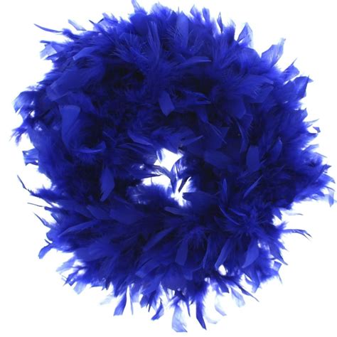 Feather Boa Royal Blue 60gm 1 7m WKD AC 9008 Wicked Costumes