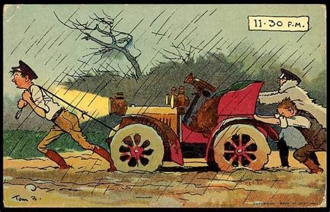 Tom Browne Illustrator 1870 1910 Postcard From The Era Vintage