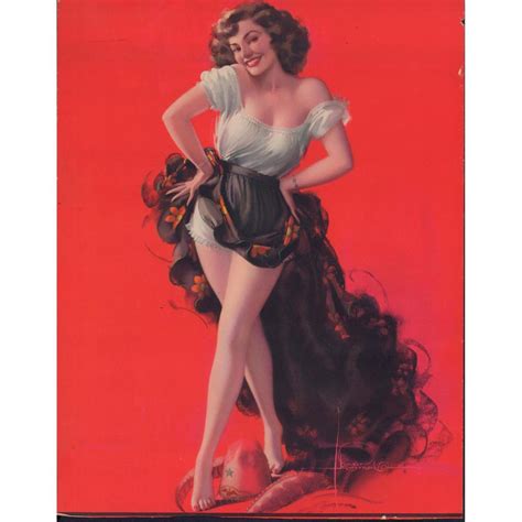 Bid Now Rolf Armstrong Pin Up Art Print Poster Hat Dance April 3 0123 1100 Am Edt