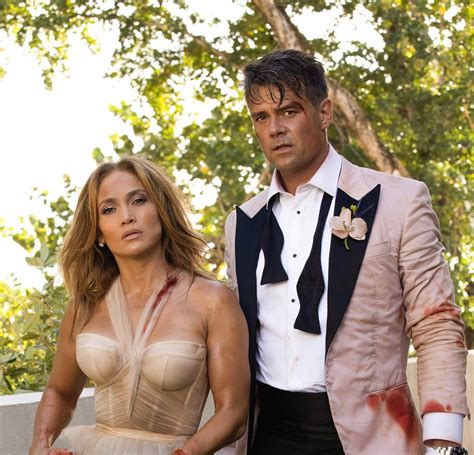 Jennifer Lopez Is A Bloody Bride In Shotgun Wedding First Look Photos