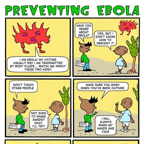 Comic Relief Using Picture Books To Warn About Ebola Health