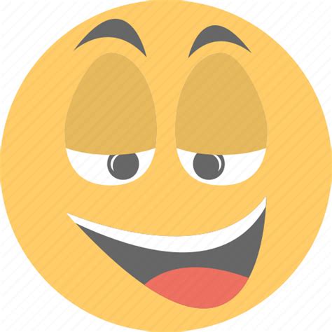 Excited Happy Joyful Laughing Smiley Icon Download On Iconfinder
