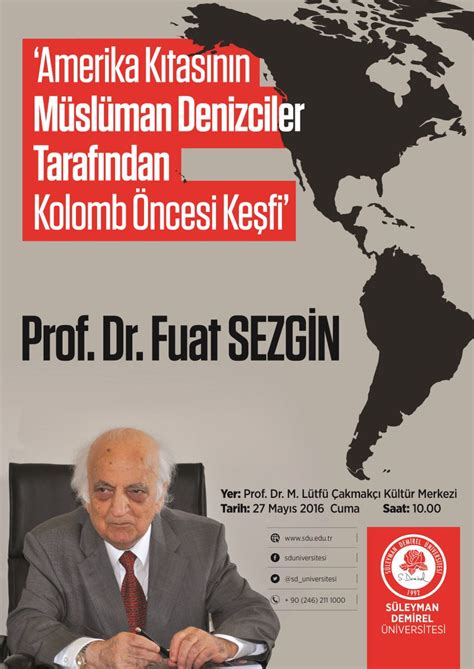 Fuat sezgin, 30 haziran 2018'de 94 yaşında hayatını kaybetti. İslam Bilim Tarihi Duayeni Prof. Dr. Fuat Sezgin, SDÜ'ye ...
