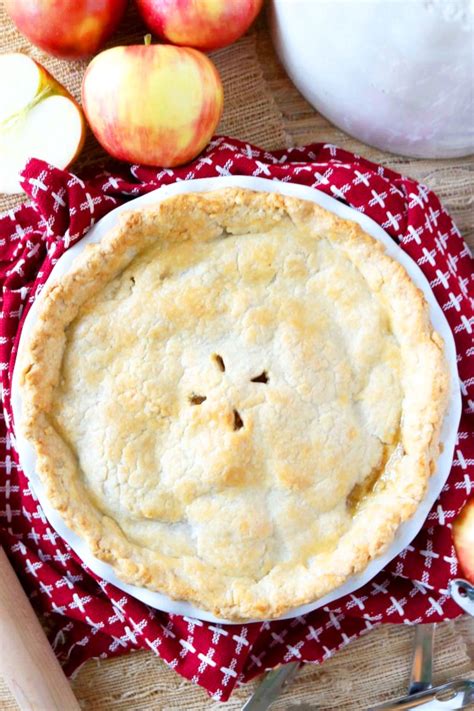 Place the second pie crust on top. Apple Pie Recipe From Scratch - The Anthony Kitchen