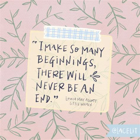 Illustrated Louisa May Alcott Quote By Kimberly Taylor Pestell