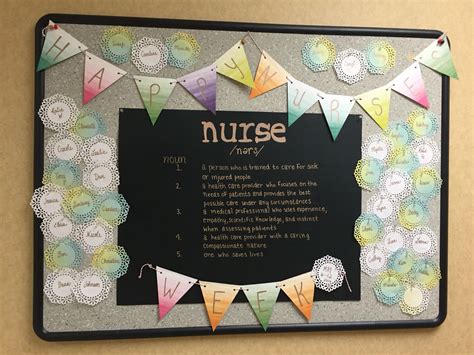 Nurses Week Bulletin Board Ideas
