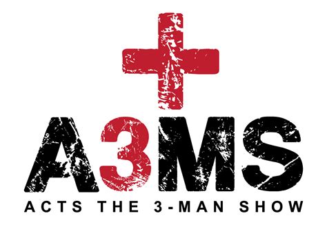 A3ms Logo 2016 Acts The 3 Man Show